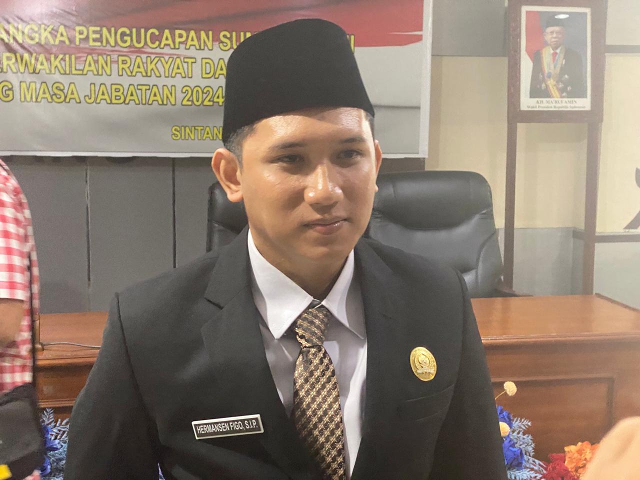 Anggota Dewan Perwakilan Rakyat Daerah (DPRD) Kabupaten Sintang, Hermansen Figo