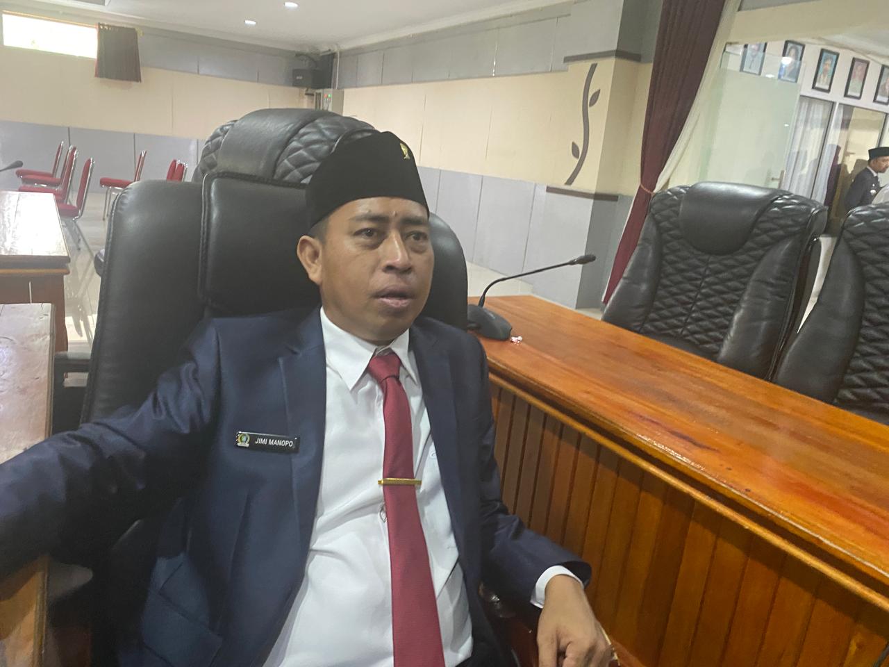 Anggota Dewan Perwakilan Rakyat Daerah (DPRD) Kabupaten Sintang, Jimi Manopo